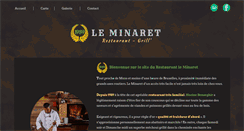 Desktop Screenshot of leminaret.be